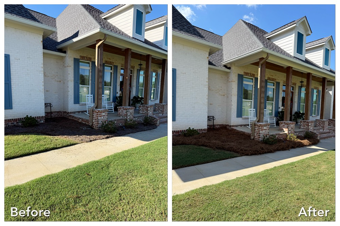 Pine Straw Mulching Services in Oxford, MS – Woodson Ridge